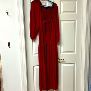 COPY - ELOQUII Red Maxi Dress-Size 18
